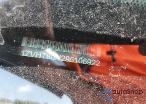 2009 Ford Mustang from USA, damaged, VIN 1ZVHT80N295106922